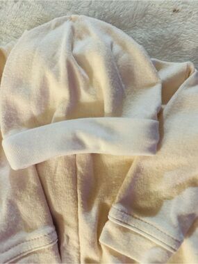 Kids Cream Matching Set with Crew & Scoop Necks